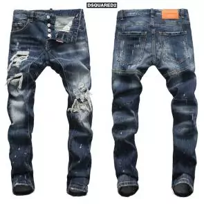 dsquared2 brand new hommess slim jeans big hole